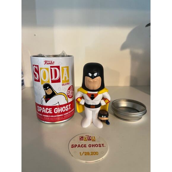 LIMITED EDITION Space Ghost Funko Soda Hanna-Barbera Cartoons Coast Adult Pop - Picture 1 of 2
